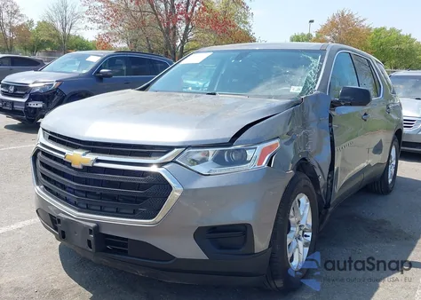 2020 Chevrolet Traverse Awd Ls z USA, uszkodzony, nr VIN 1GNEVFKW1LJ251126